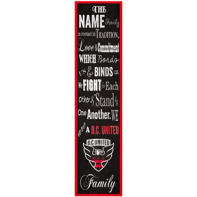 D.C. United 6'' x 24'' Personalized Family Banner