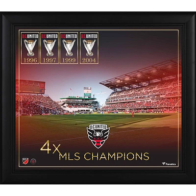 D.C. United Framed 15" x 17" MLS Cup Championship Count Collage