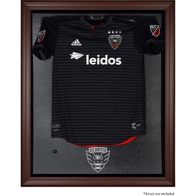 D.C United Framed Brown Team Logo Jersey Display Case