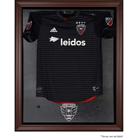 D.C United Framed Brown Team Logo Jersey Display Case