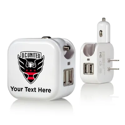 D.C. United Personalized 2-In-1 USB Charger