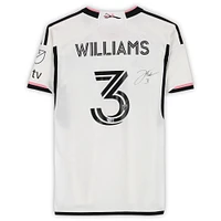 Derrick Williams D.C. United Autographed Match-Used #3 Jersey from the 2023 MLS Season