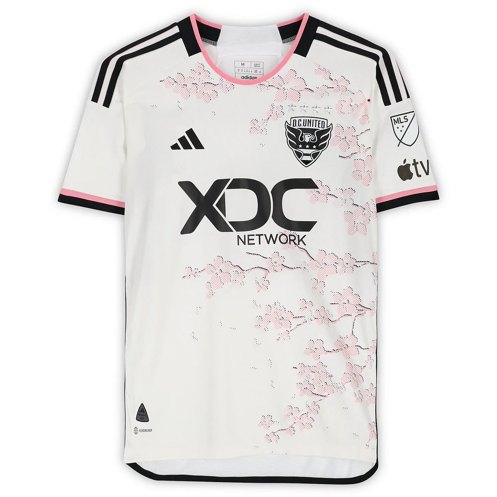 Derrick Williams D.C. United Autographed Match-Used #3 Jersey from the 2023 MLS Season