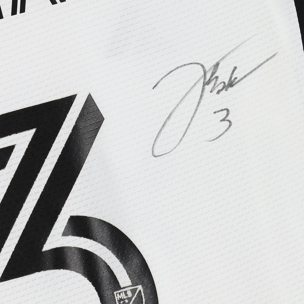 Derrick Williams D.C. United Autographed Match-Used #3 Jersey from the 2023 MLS Season