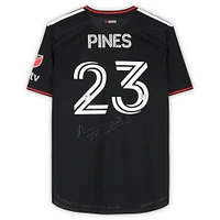 Donovan Pines D.C. United Autographed Match-Used #23 Black Jersey from the 2023 MLS Season