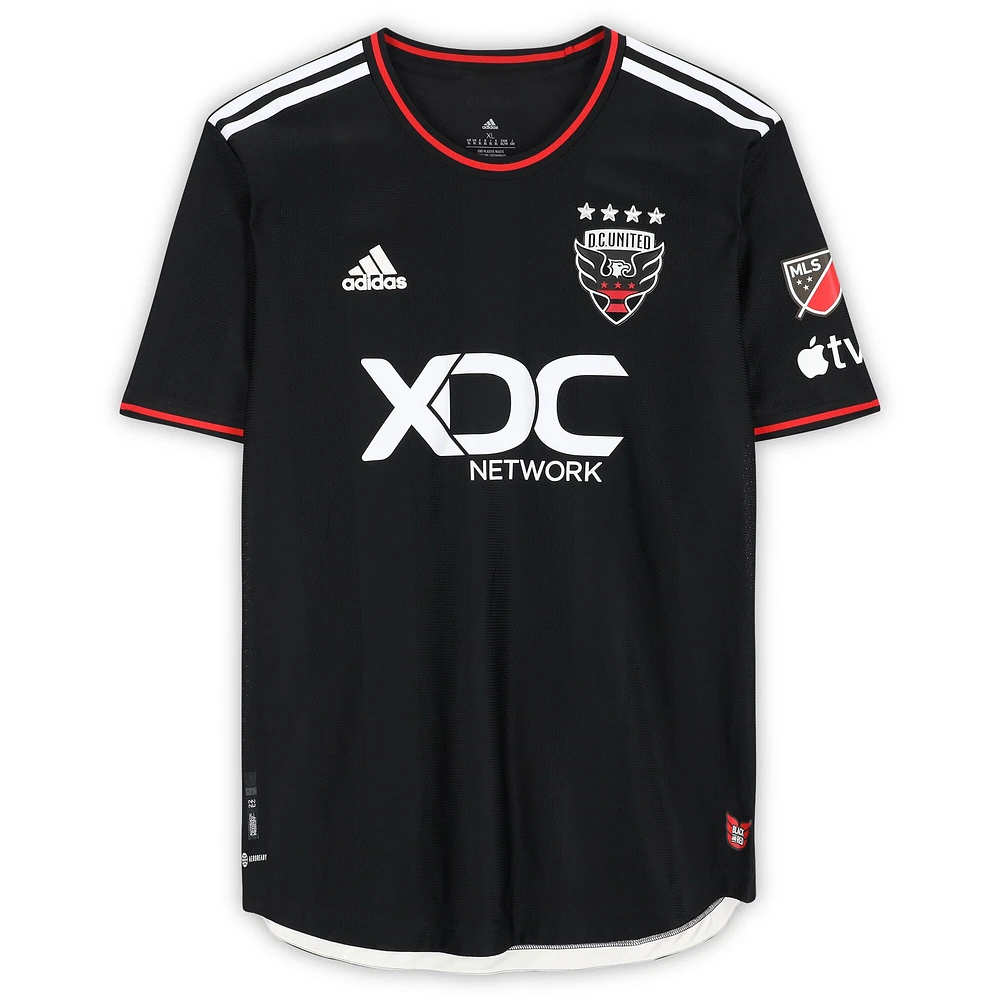 Donovan Pines D.C. United Autographed Match-Used #23 Black Jersey from the 2023 MLS Season