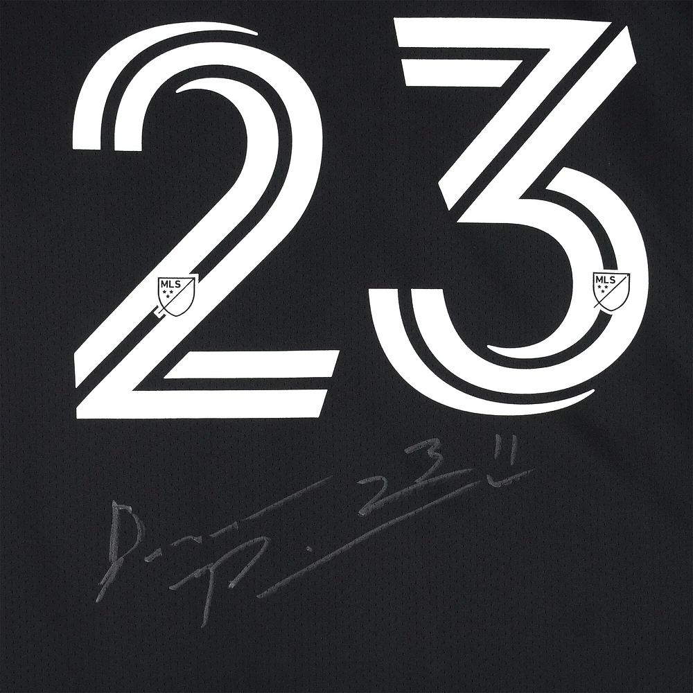 Donovan Pines D.C. United Autographed Match-Used #23 Black Jersey from the 2023 MLS Season