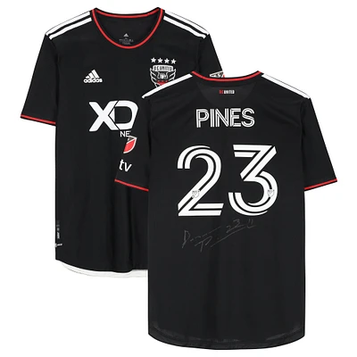 Donovan Pines D.C. United Autographed Match-Used #23 Black Jersey from the 2023 MLS Season