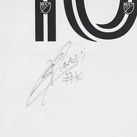 Gabriel Pirani D.C. United Autographed Match-Used #10 White adidas Jersey from the 2024 MLS Season - Size S