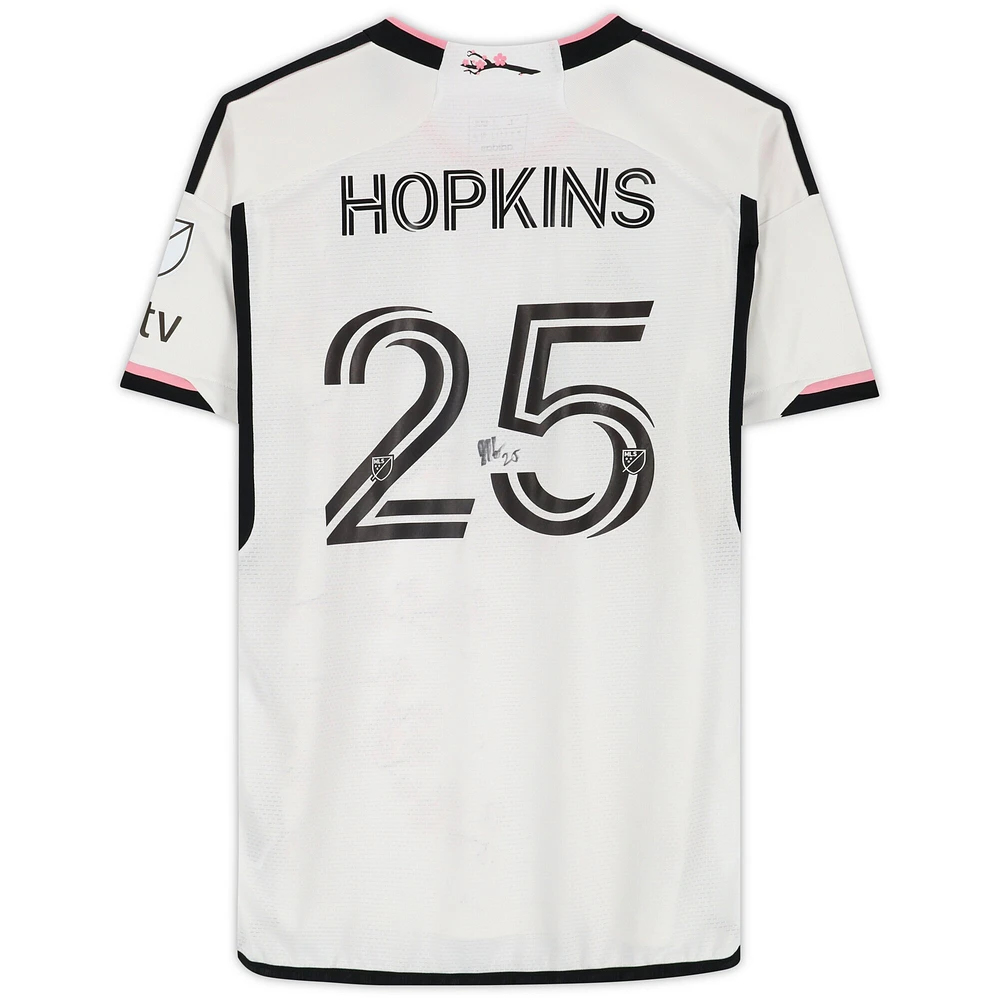 Jackson Hopkins D.C. United Autographed Match-Used #25 Jersey from the 2023 MLS Season