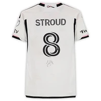 Jared Stroud D.C. United Autographed Match-Used #8 adidas Jersey from the 2024 MLS Season