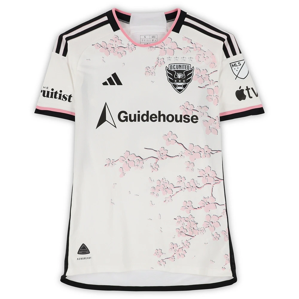 Jared Stroud D.C. United Autographed Match-Used #8 adidas Jersey from the 2024 MLS Season