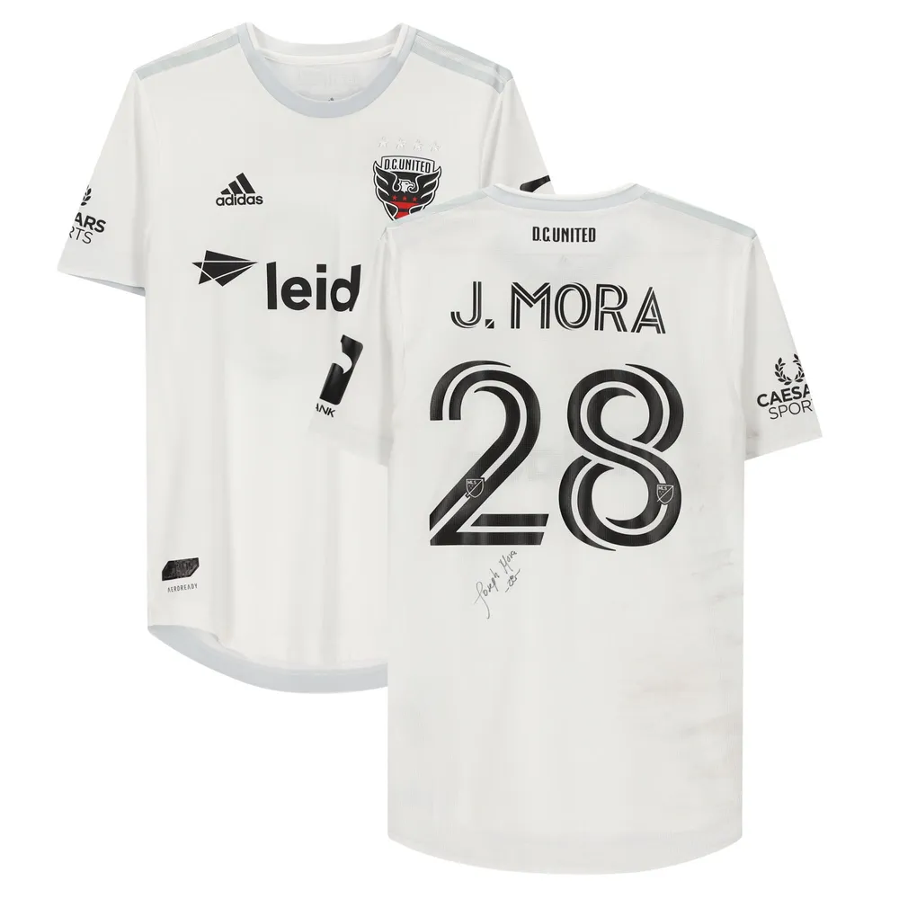 Observar raíz Costa Lids Joseph Mora D.C. United Fanatics Authentic Autographed Match-Used #28  Jersey from the 2020 MLS Season | Brazos Mall