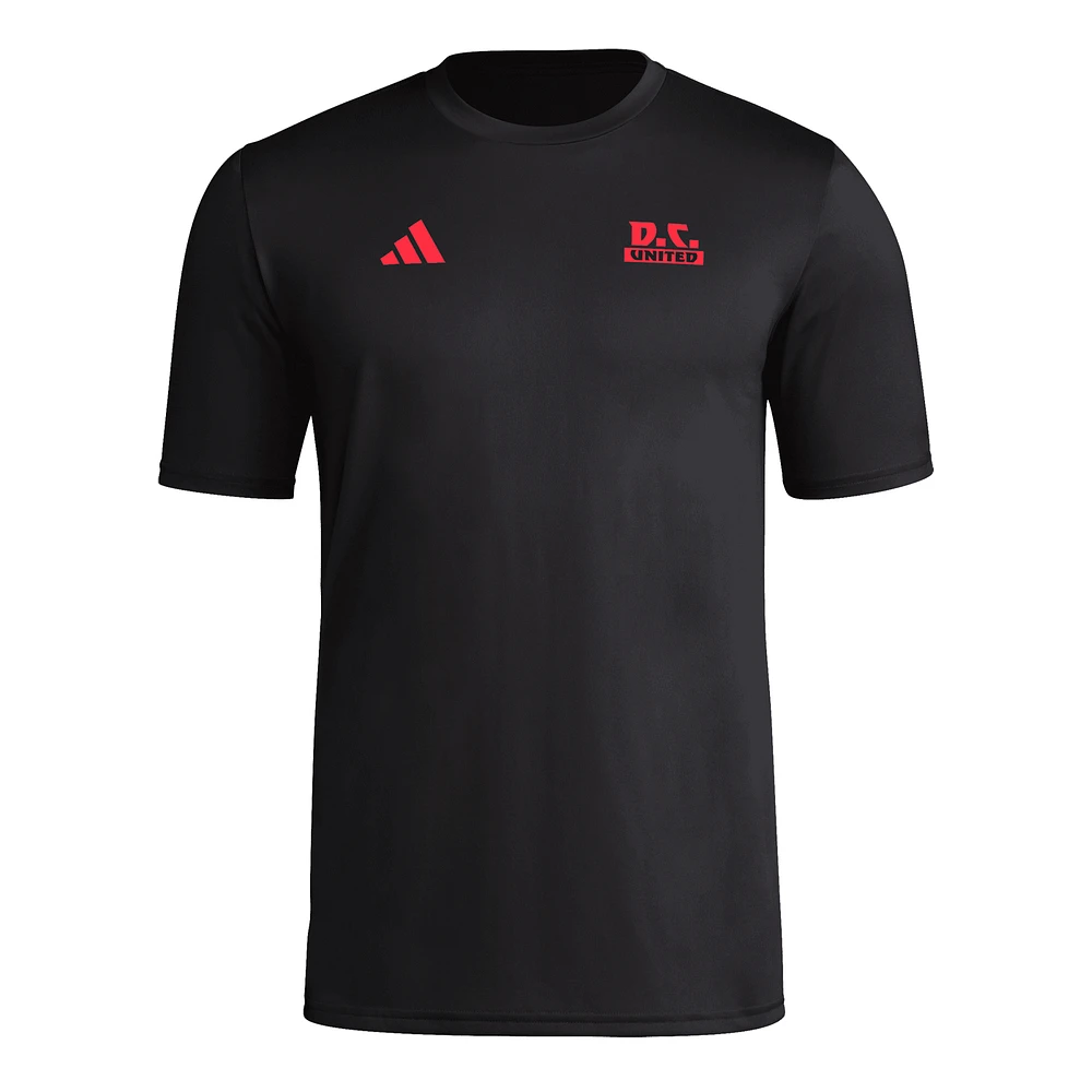 Men's adidas Black D.C. United Local Wrap T-Shirt