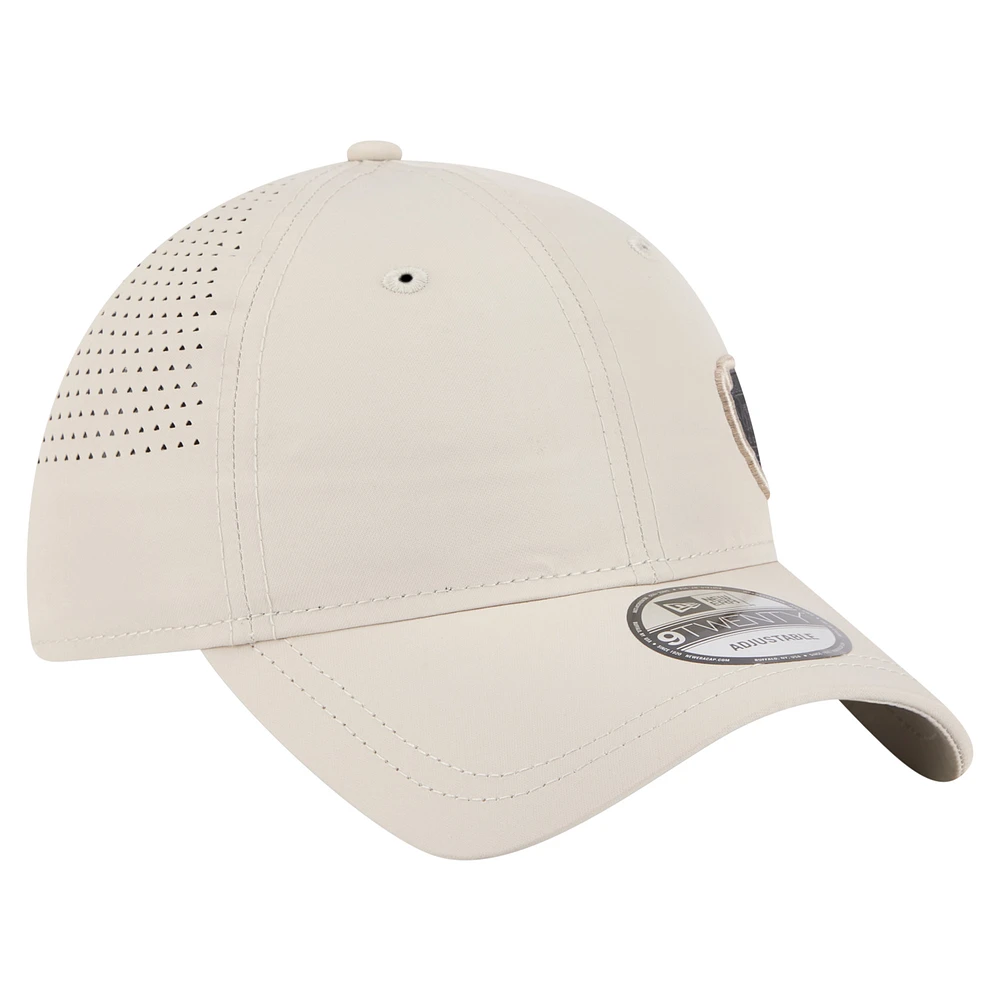 Men's New Era  Tan D.C. United Active 9TWENTY Adjustable Hat