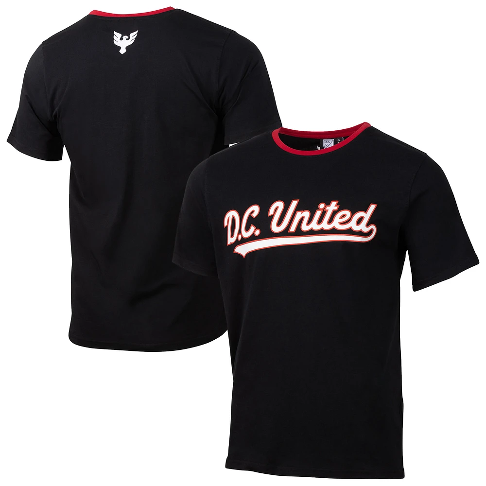 Men's Sport Design Sweden  Black D.C. United Game Day Relaxed T-Shirt