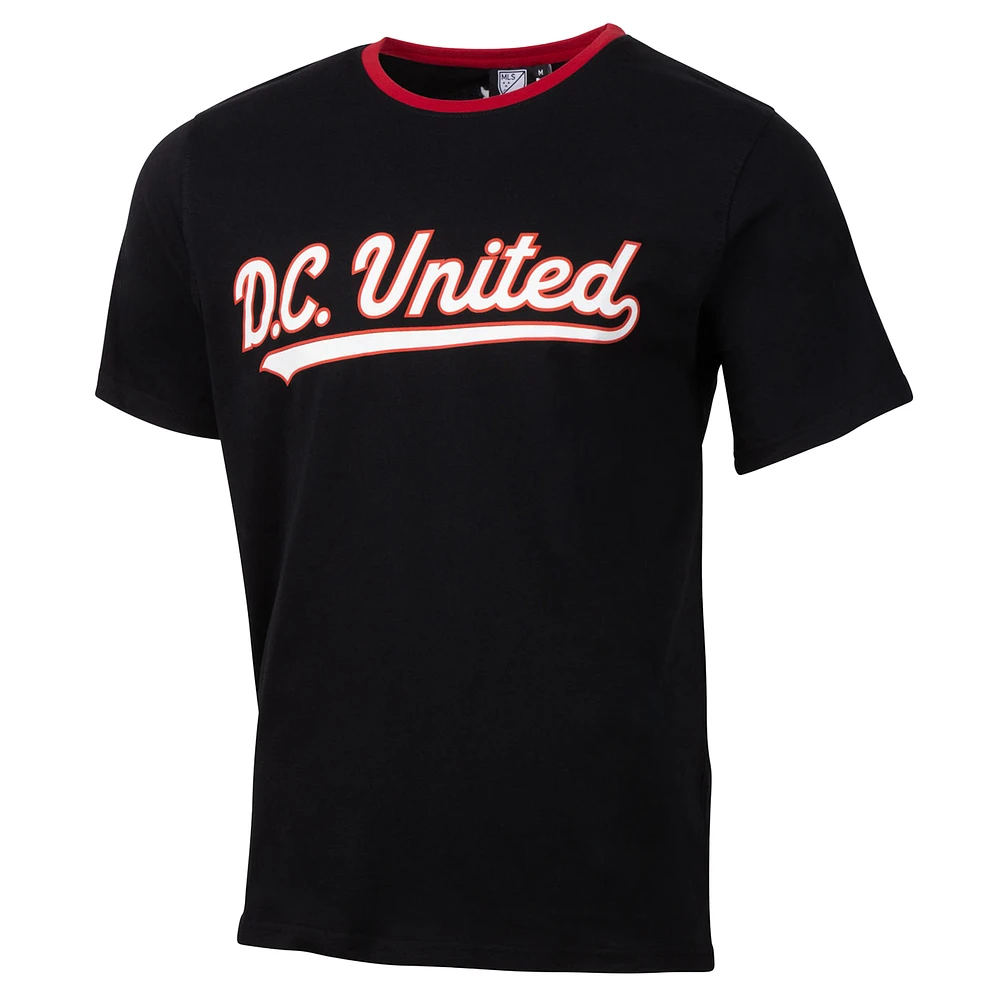 Men's Sport Design Sweden  Black D.C. United Game Day Relaxed T-Shirt
