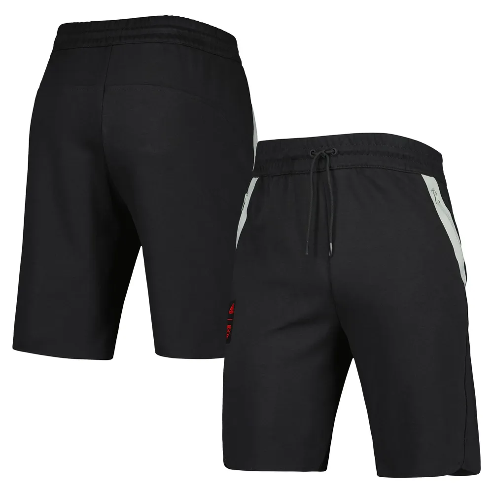 Short de voyage D.C. United 2023 Player adidas noir pour homme