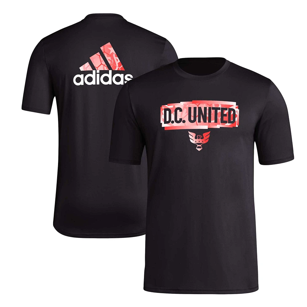 Men's adidas Black D.C. United Local Pop AEROREADY T-Shirt