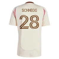 Maillot réplique du joueur adidas David Schnegg Natural D.C. United 2025 The Soul Kit pour homme