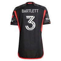 Maillot de joueur authentique The Icon Kit Lucas Bartlett noir pour homme adidas D.C. United 2024