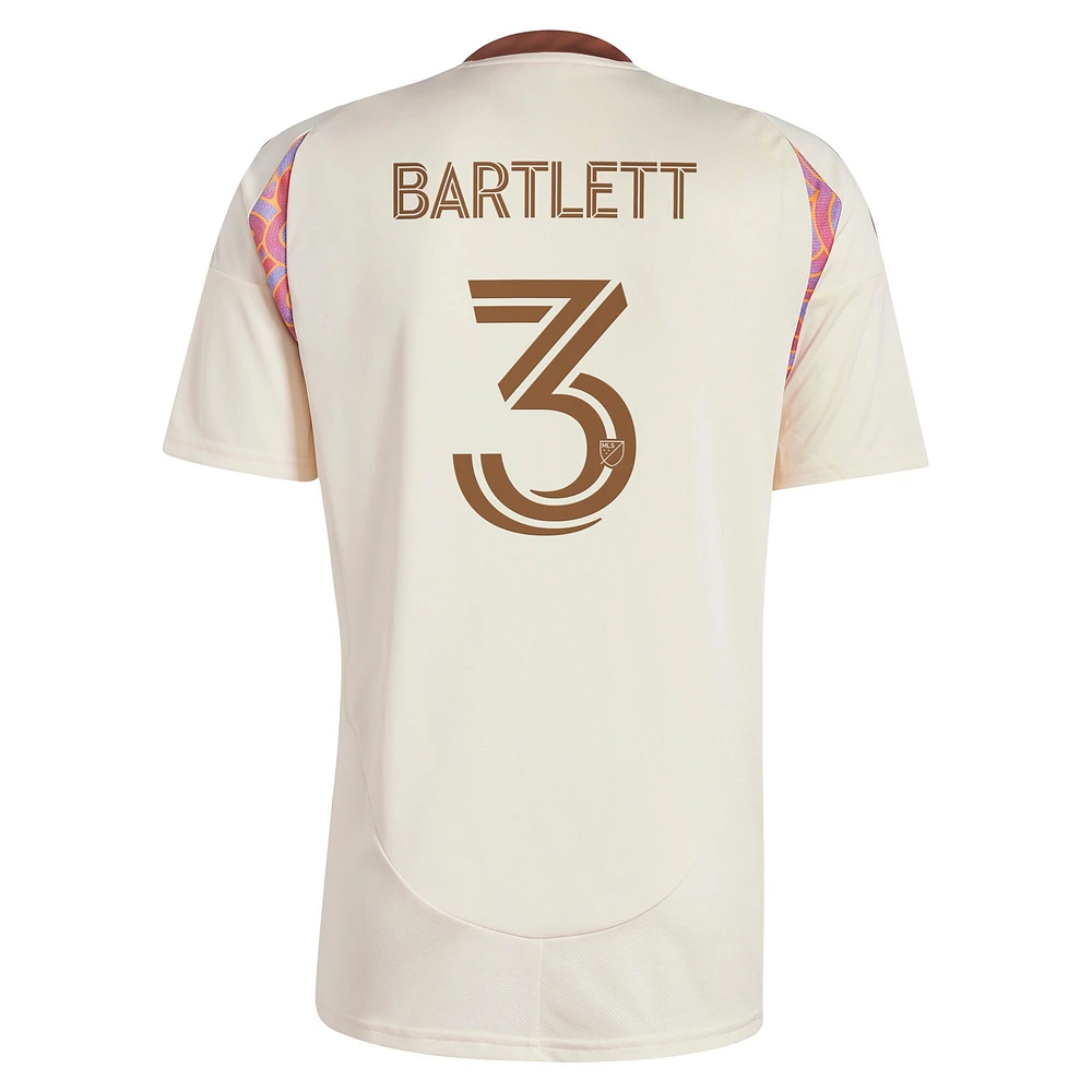 Men's adidas Lucas Bartlett Natural D.C. United 2025 The Soul Kit Replica Player Jersey