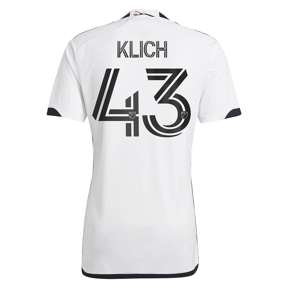 Homme adidas Mateusz Klich Blanc D.C. United 2023 The Cherry Blossom Kit Replica Player Jersey