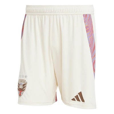 Short adidas Tan D.C. United Away 2025 The Soul Kit Authentic pour homme