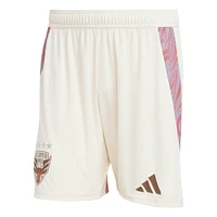 Short adidas Tan D.C. United Away 2025 The Soul Kit Authentic pour homme