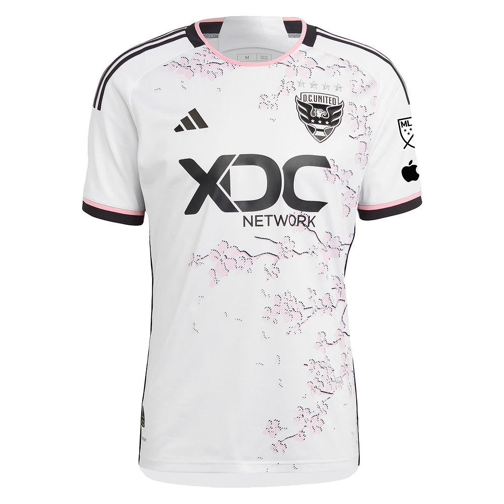 Maillot D.C. United 2023 The Cherry Blossom Kit authentique pour homme adidas blanc