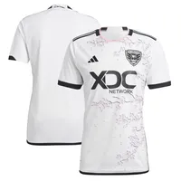 D.C. United adidas Women's 2023 The Cherry Blossom Kit Replica Jersey -  White