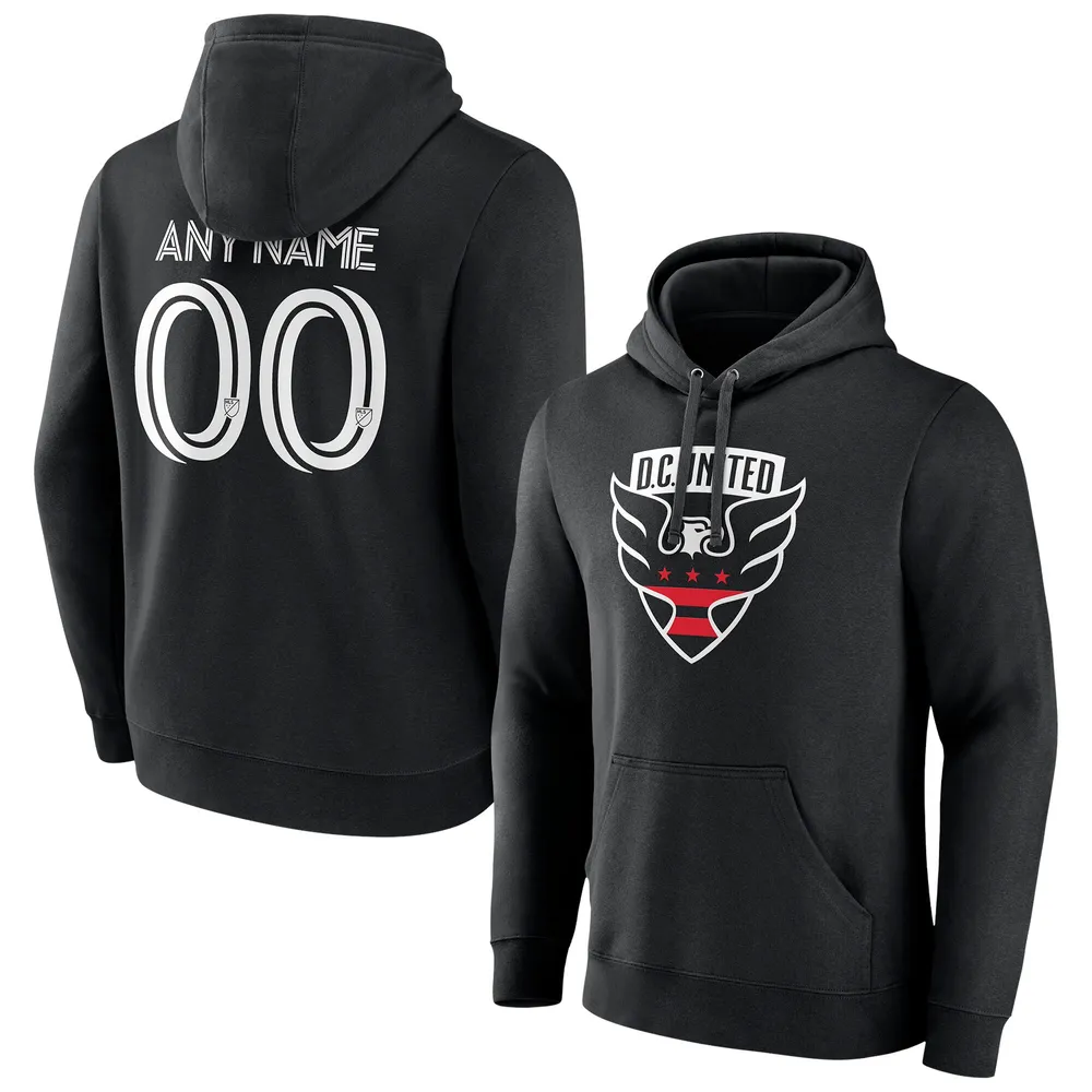 Stoffelijk overschot Anemoon vis fiets Lids D.C. United Fanatics Branded Team Authentic Personalized Name & Number  Pullover Hoodie - Black | Brazos Mall