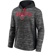 Sweat à capuche Fanatics Charcoal D.C. United Shining Victory Space-Dye pour hommes