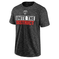 T-shirt D.C. United Charcoal de marque Fanatics pour hommes