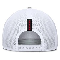 Casquette ajustable Fanatics Heather Grey D.C. United Low Block Trucker pour homme