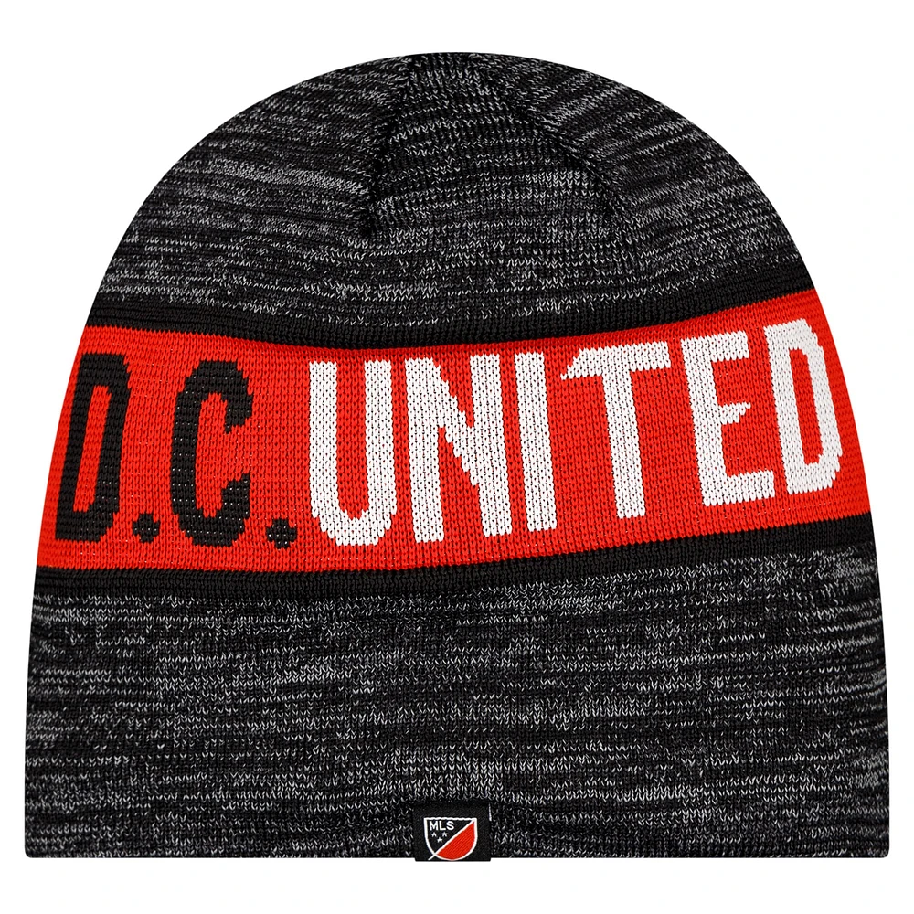 Men's New Era Black D.C. United 2025 Kickoff Beanie