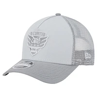 Casquette de camionneur Snapback 9FORTY DC United 2025 pour homme New Era grise