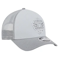 Casquette de camionneur Snapback 9FORTY DC United 2025 pour homme New Era grise