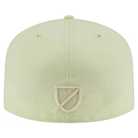 Casquette ajustée A-Frame 59FIFTY pour homme avec coloris vert DC United de New Era