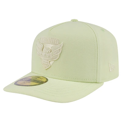 Casquette ajustée A-Frame 59FIFTY pour homme avec coloris vert DC United de New Era