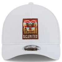 Men's New Era White D.C. United 2025 Jersey Hook 9FORTY M-Crown Adjustable Hat
