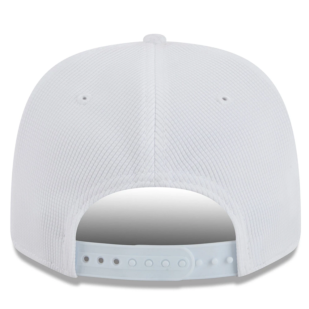 Casquette extensible à boutons-pression New Era blanche D.C. United 2025 Jersey Hook 9SEVENTY pour homme