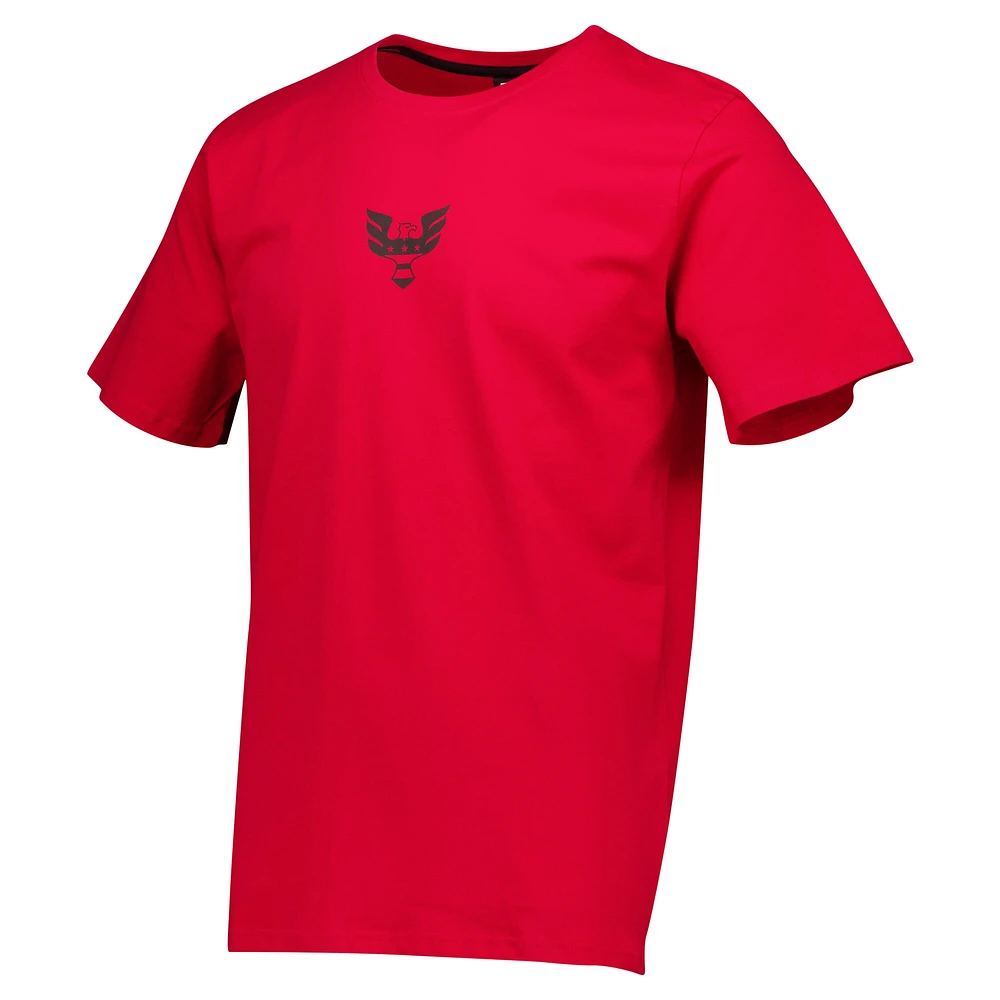 Men's Red D.C. United Street Heavyweight Relaxed T-Shirt