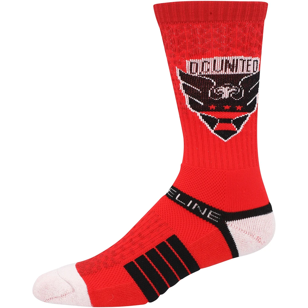 Men's Strideline D.C. United Premium 3-Pack Knit Crew Socks Set