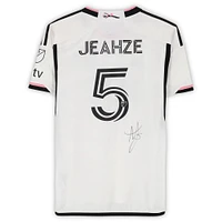 Mohanad Jeahze D.C. United Autographed Match-Used #5 White Jersey from the 2023 MLS Season