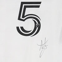 Mohanad Jeahze D.C. United Autographed Match-Used #5 White Jersey from the 2023 MLS Season