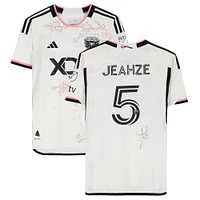 Mohanad Jeahze D.C. United Autographed Match-Used #5 White Jersey from the 2023 MLS Season