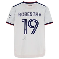 Nigel Robertha D.C. United Autographed Match-Used #19 White Jersey from the 2022 MLS Season