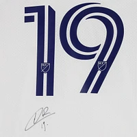 Nigel Robertha D.C. United Autographed Match-Used #19 White Jersey from the 2022 MLS Season
