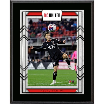 Pedro Santos D.C. United 10.5" x 13" Sublimated Player Plaque